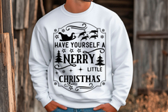 Christmas Round sign Svg holiday quotes Svg design Christmas Product Image 3