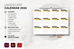 Landscape 2026 Calendar