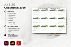 2026 Calendar Printable Product Image 5