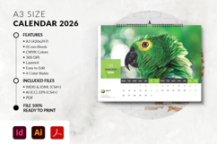 2026 Calendar Printable Product Image 1