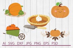 Pumpkins SVG Bundle, DXF File, Cuttable File Product Image 1
