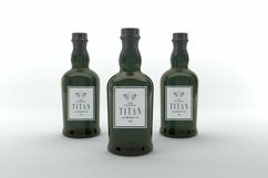 Titan Three Bottle Mockup Product Image 1