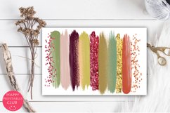 Fall Brush Strokes Clipart- Brush Strokes Clipart Product Image 4