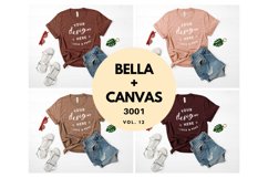 Heather Mockup Bundle Bella Canvas 3001 T-Shirt Bundle Product Image 1