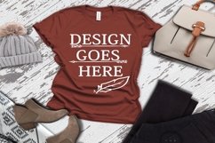 Adult T-Shirt/ T-Shirt Mock-up, Bella Canvas T-Shirts/ Product Image 1