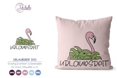 Urlaubsreif SVG | Flamingo SVG Product Image 1