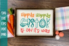 Easter is on its way SVG / Easter SVG / Spring SVG Product Image 1