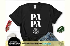 Fathers Day SVG Daddy SVG Fathers Day Shirt SVG Gift For Him Product Image 2