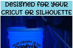 What Happens at the Campsite Stays at the Campsite - Cutfile Product Image 2