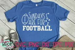 Sundays Are For Football - A Football SVG Product Image 2