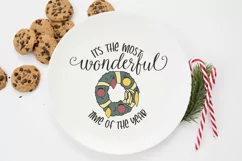 Most Wonderful Time of the Year SVG | Christmas SVG Product Image 2