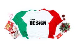 Gildan Mockup Christmas 64000 Softstyle White T-shirt Product Image 1