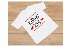 Kisses 25 SVG. Love Quotes and Saying. Valentine quotes Product Image 2