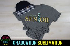 Senior Class of 2021 Sublimation- Graduation Sublimation PNG Product Image 3
