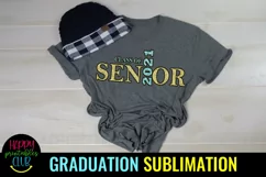Senior Class of 2021 Sublimation- Graduation Sublimation PNG Product Image 3