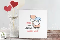 Gnome svg Valentine gnome svg I love you gnome matter what Product Image 6