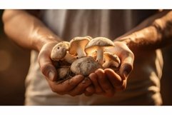 soil organic champignon mushroom Product Image 1
