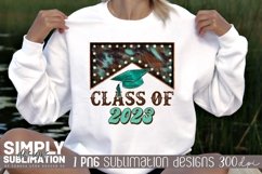 Rustic Class of 2023 | Graduation Sublimation Design | Png Product Image 2