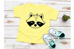 Raccoon svg, Forest animals svg, Woodland svg Product Image 2