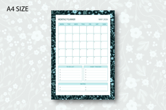 Floral Monthly Planner Template for May 2026 Product Image 1