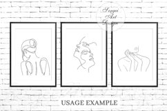 Black Frame Mockup A4, Set Of 3 Vertical Frames Mock Up Product Image 2