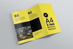 A4 Z-fold Brochure Mockups Product Image 3