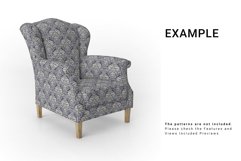 Armchair Upholsteries Studio Mockup Set Product Image 9