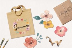 Flower Jessica Blooms Watercolors Clipart Elements Florals Product Image 3