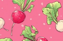 Radish Plants Background Wallpaper Product Image 1