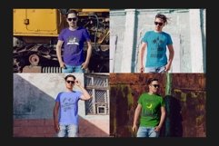 Men&#039;s T-Shirt Mock-Up Set Product Image 7