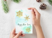 Christmas Snow Clipart, Snowflakes png, Snow Clipart Product Image 5