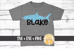 Distressed Shark - Animal SVG PNG DXF Cut Files Product Image 1