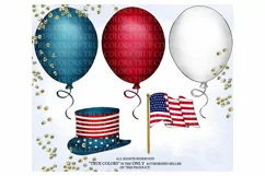 Independence Day ClipArt American Girl Fashion Product Image 2