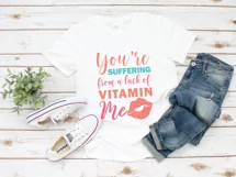 Funny Valentines Quote SVG Cut File | Red Lips SVG | Kiss Product Image 5