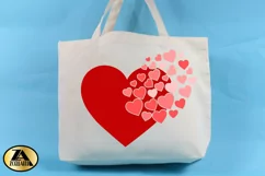 Heart SVG Valentine SVG Valentines Day SVG Love SVG Cut file Product Image 4