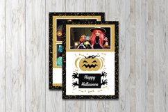 Halloween Greeting Card , Ms Word &amp; Photoshop Template Product Image 3