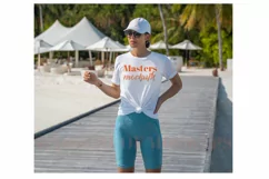 Sporty Bella Canvas Tshirt Mockup Maldives Holiday Product Image 1