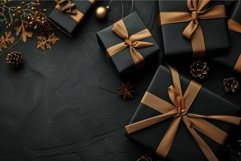 Festive Black friday background gifts. Generate Ai Product Image 1