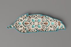 Nature laser cut file - Feather Mandala Product Image 7