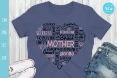 Mother Svg, Mom Quotes Svg, Mother's Day Svg Product Image 2