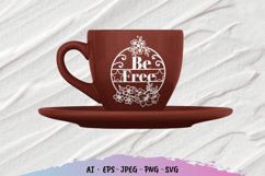 Be Free Papercut SVG Product Image 3