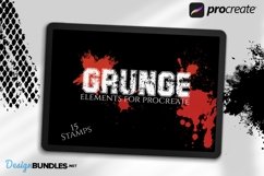 Procreate Grunge elements Product Image 1