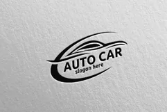 Auto Car Logo for Sport Cars, Rent, wash or Mechanic 4 Product Image 5