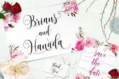 Sadhira Script Calligraphy Typeface - Free Font of The Week Product Image 8