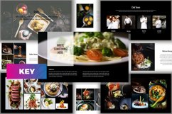 Core - Food Keynote Dark Template Product Image 1