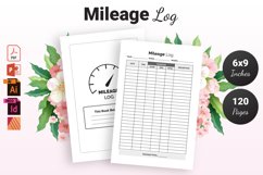 Mileage Log Book - KDP Interior Product Image 1