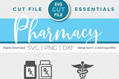 Pharmacist svg icons, pharmacy svg icons for crafters Product Image 4