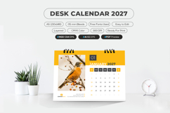 Printable a5 calendar 2027