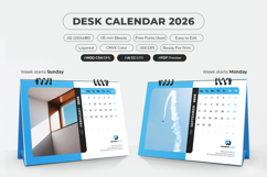 Business Desk Calendar 2026