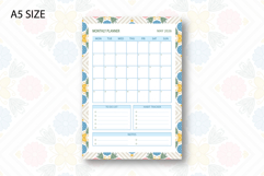 Folk Flower Monthly Planner Template for May 2026 Product Image 2